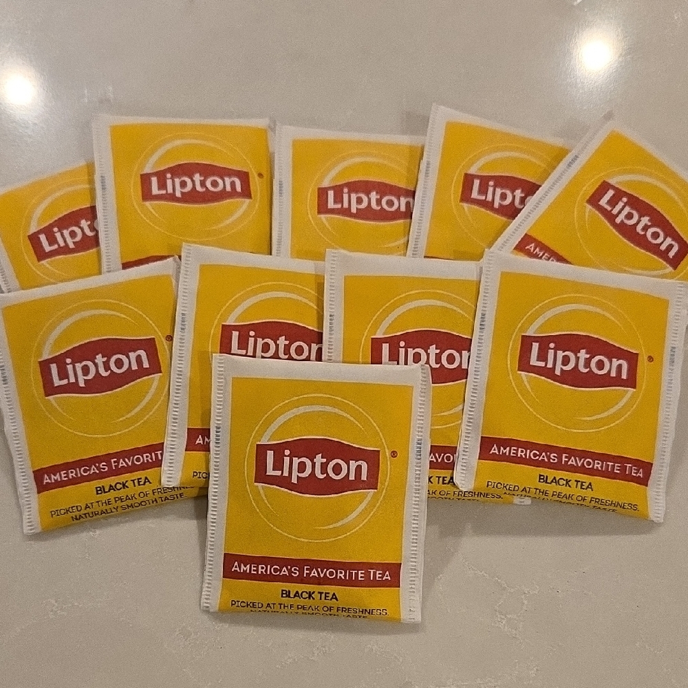 (50) Lipton Black Tea Packets